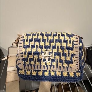 Tory Burch Woven Crossbody Bag